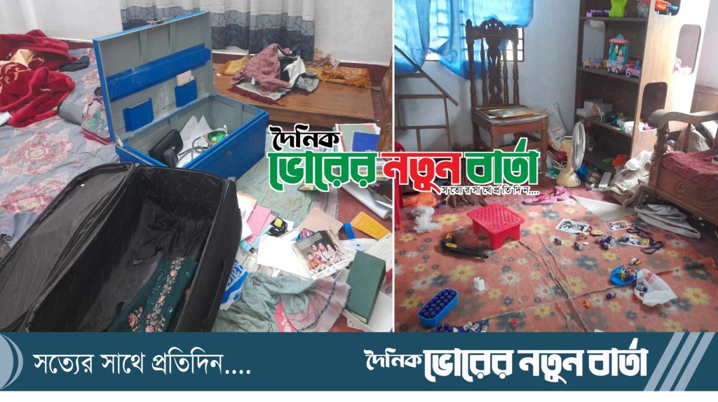 ভাঙ্গায় ব্যাংক কর্মকর্তার বাড়িতে ডাকাতি। স্বর্ণ-অর্থ লুঠপাট 
