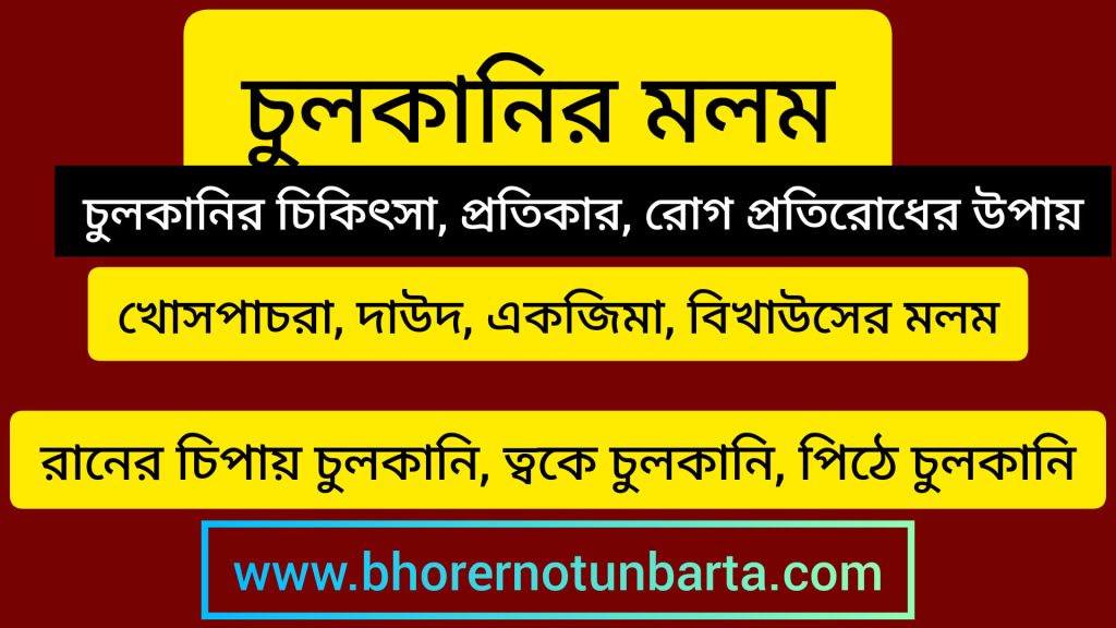 চুলকানির মলম ও চুলকানির চিকিৎসা ২০২৪