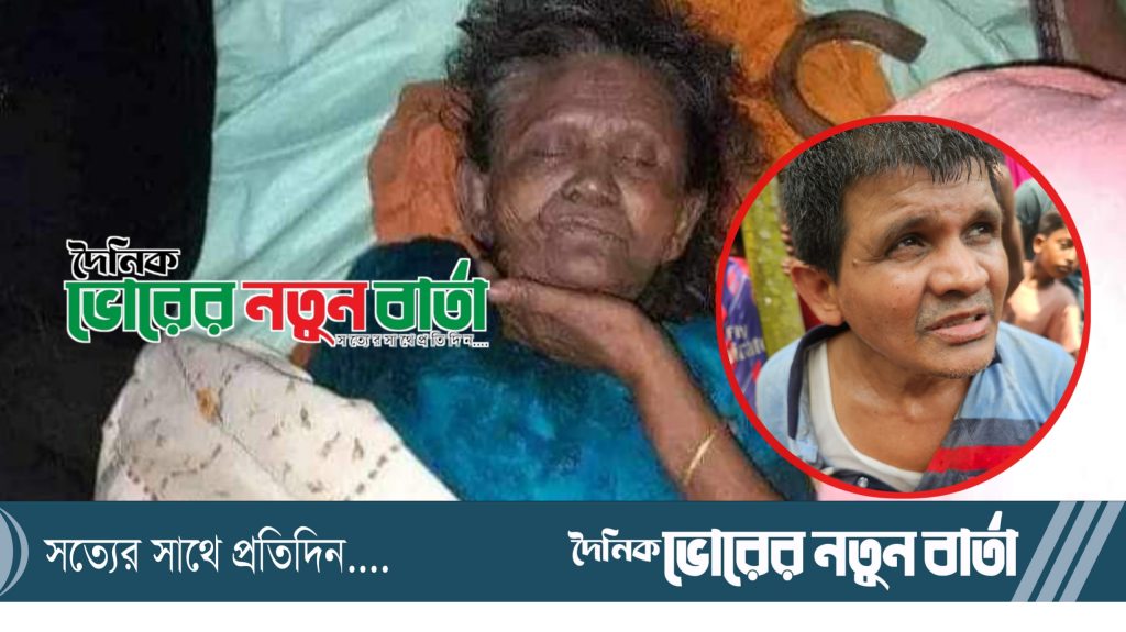 হোমনায় ছেলের হাতে মা খুন: ঘাতক ছেলে আটক
