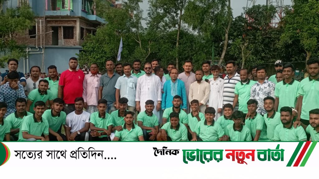তিতাসে মাছিমপুর ত্রি-ধারা ক্রীড়াচক্র ফুটবল টূর্ণামেন্ট সিজন-২ এর শুভ উদ্বোধন