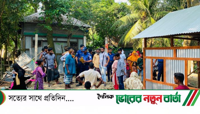 তিতাসে বসতঘর ভেঙে নগদ টাকাসহ ঘরের আসবাবপত্র লুটপাট “”থানায় অভিযোগ।