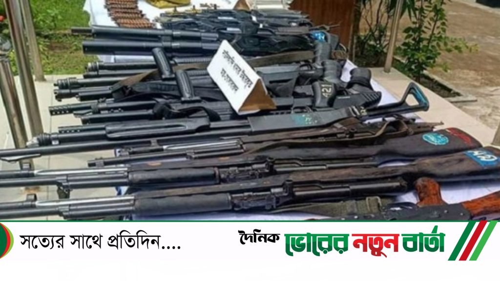 পুলিশের লুট হওয়া আরও ৫৬৮ অস্ত্র উদ্ধার