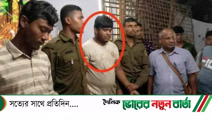 পূজা মন্ডপে হামলার ঘটনায় এক যুবক আটক।