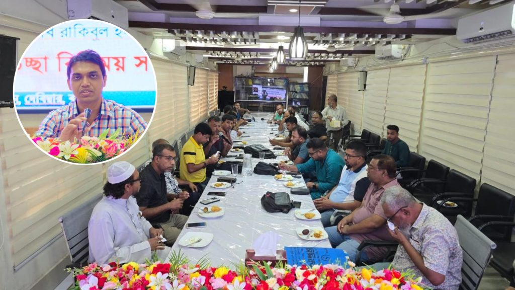 দেবিদ্বারে সাংবাদিকদের সাথে নবাগত ইউএনও’র মতবিনিময়