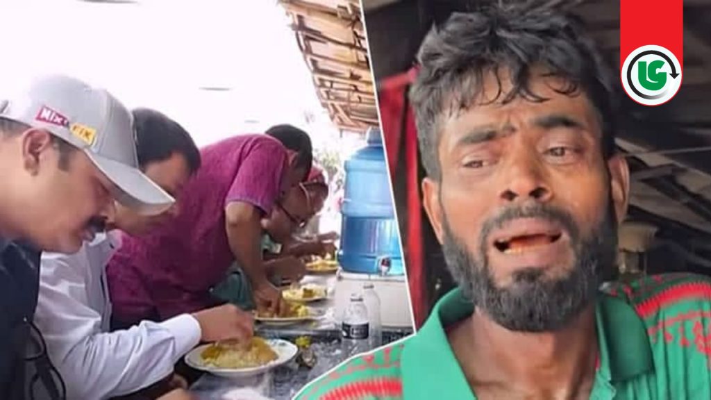 ফুটপাত দখলে ‘ভাইরাল মিজান ভাতের হোটেল’ শেওড়াপাড়ায় জনদুর্ভোগ, সাংবাদিক হেনস্তার অভিযোগ